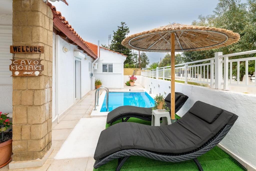 Beach House Cavo Kiotari Gennadi Exterior foto